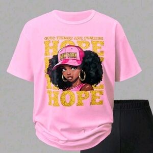 Pink Graphic Kids T-Shirt